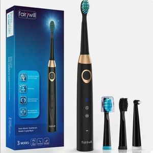 Electric Toothbrush USB Rechargeable 3 Modes Waterproof (New)